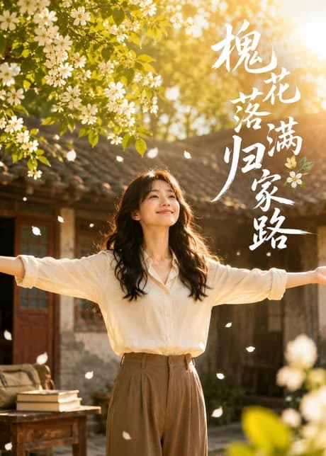 槐花落满归家路海报