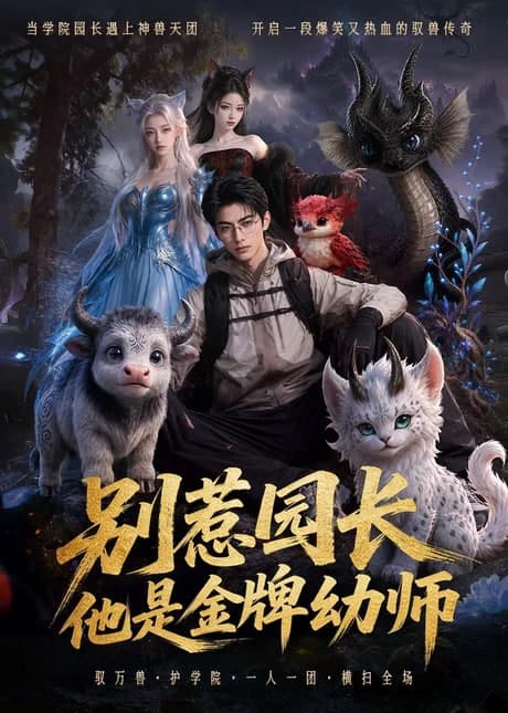 别惹园长，他是金牌幼师海报