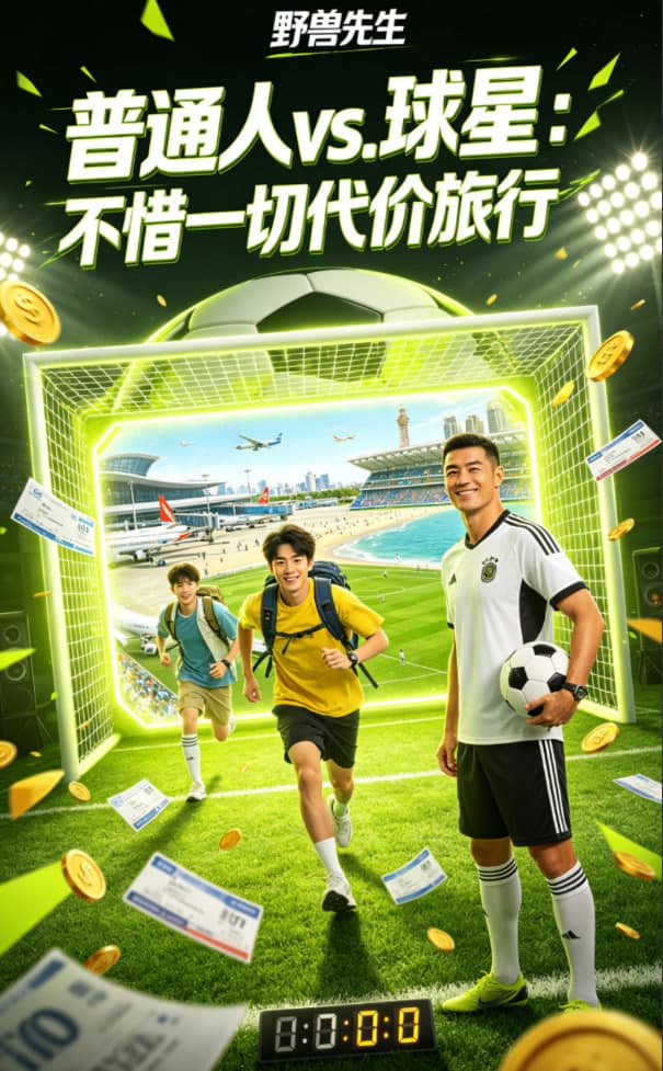 普通人 vs. 球星：不惜一切代价旅行海报