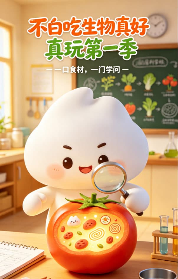 不白吃生物真好玩第一季海报