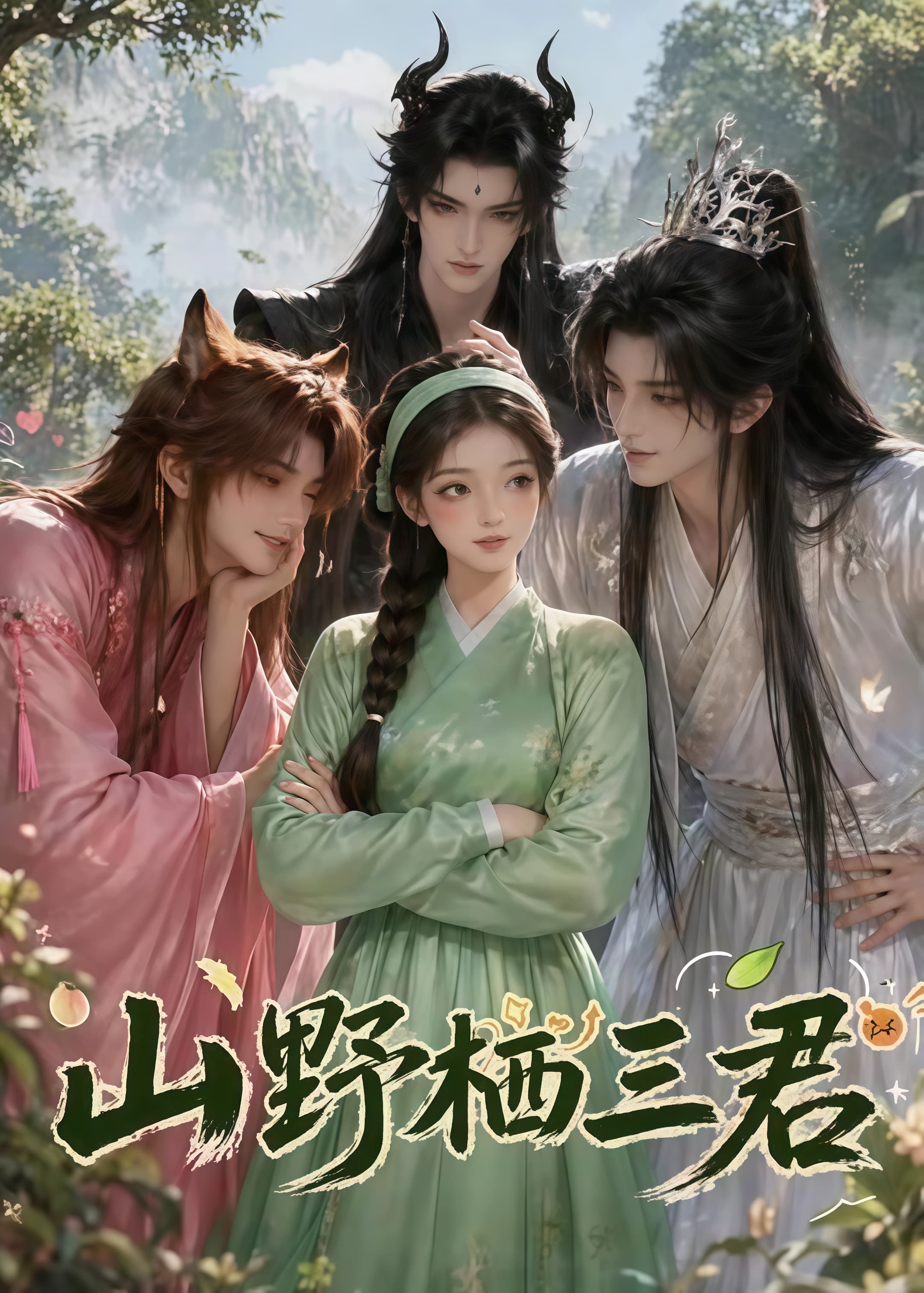 山野栖三君海报