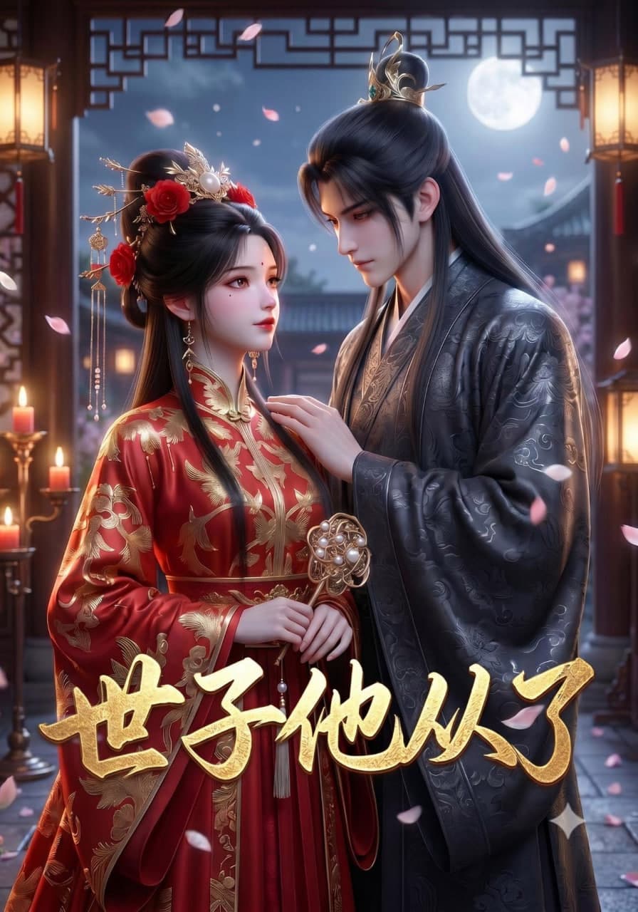 世子他从了海报