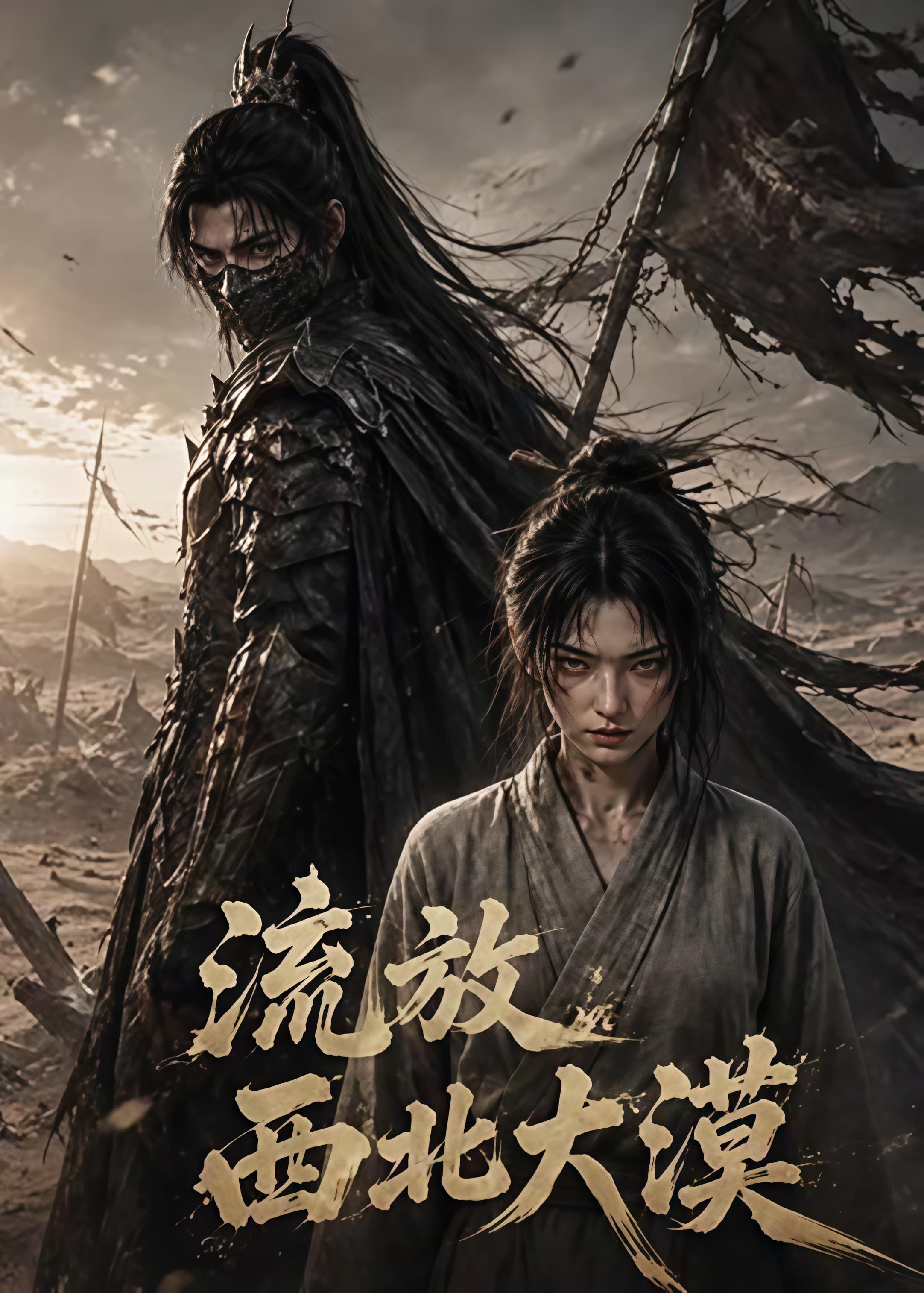 流放西北大漠海报