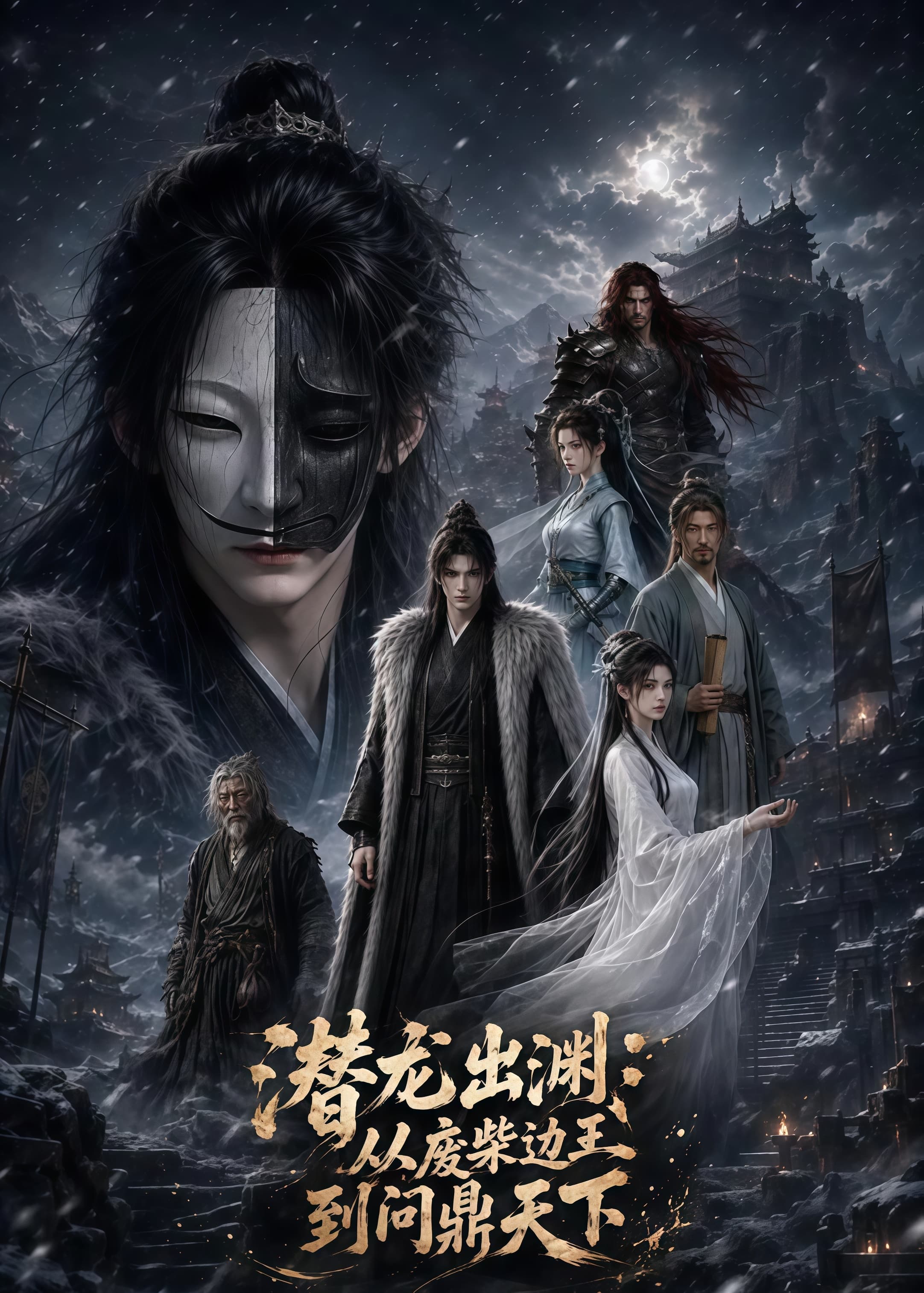 潜龙出渊：从废柴边王到问鼎天下海报