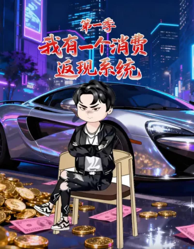 我有一个消费返现系统第一季海报