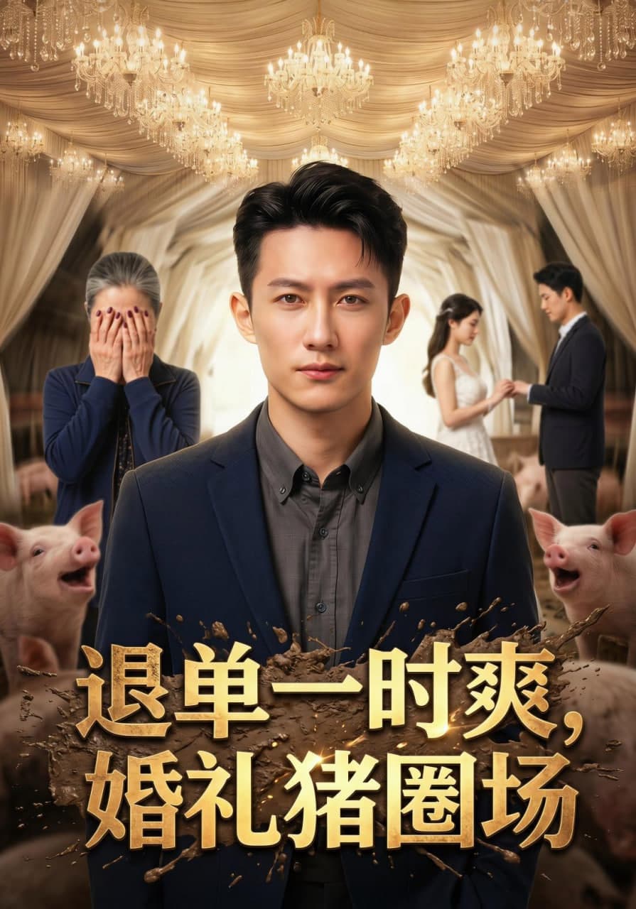 退单一时爽，婚礼猪圈场海报