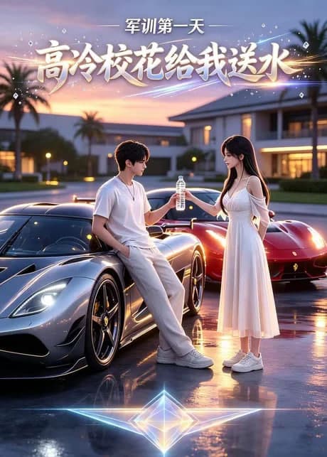 军训第一天,高冷校花给我送水海报