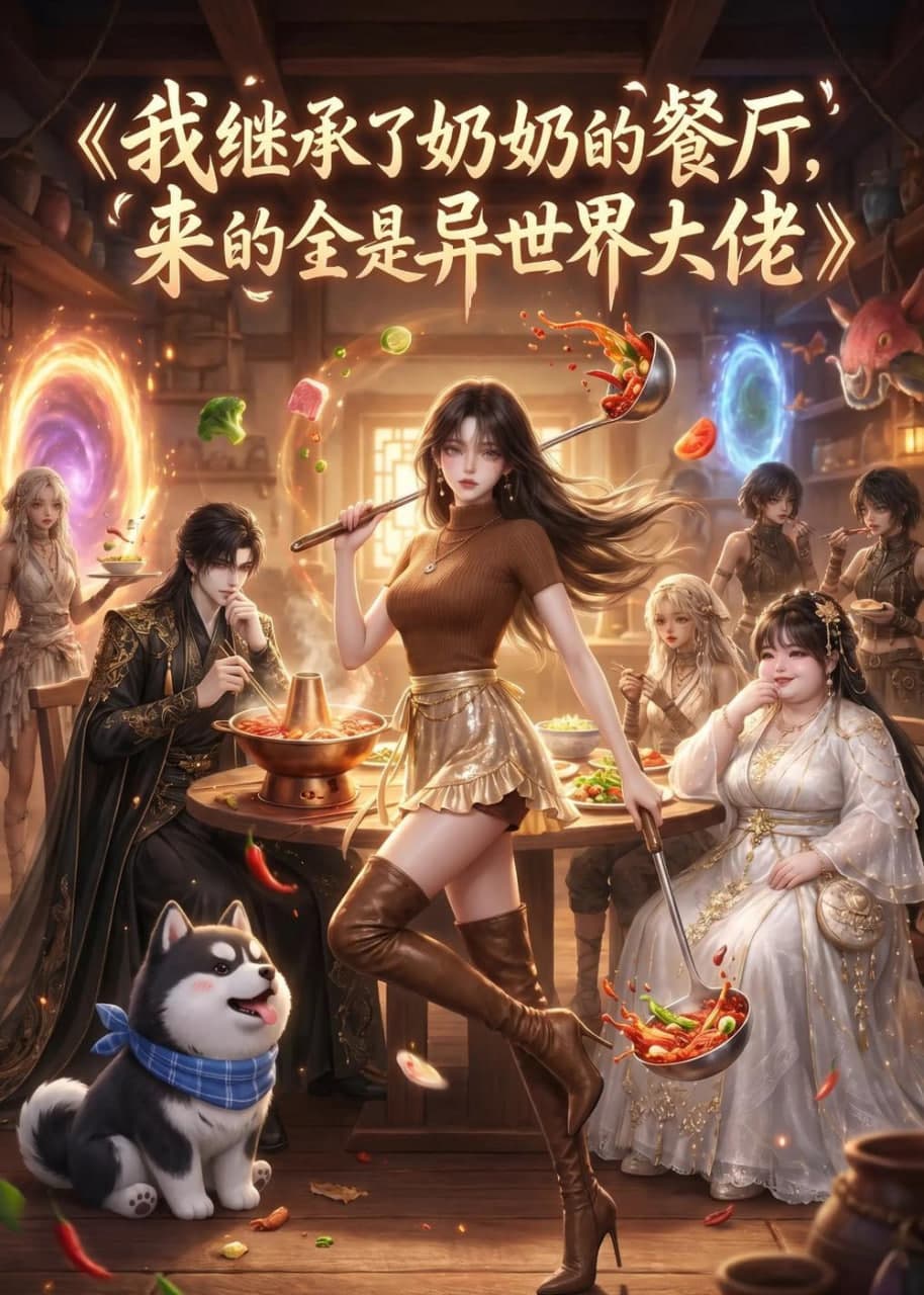 我继承了奶奶的餐厅，来的全是异世界大佬海报