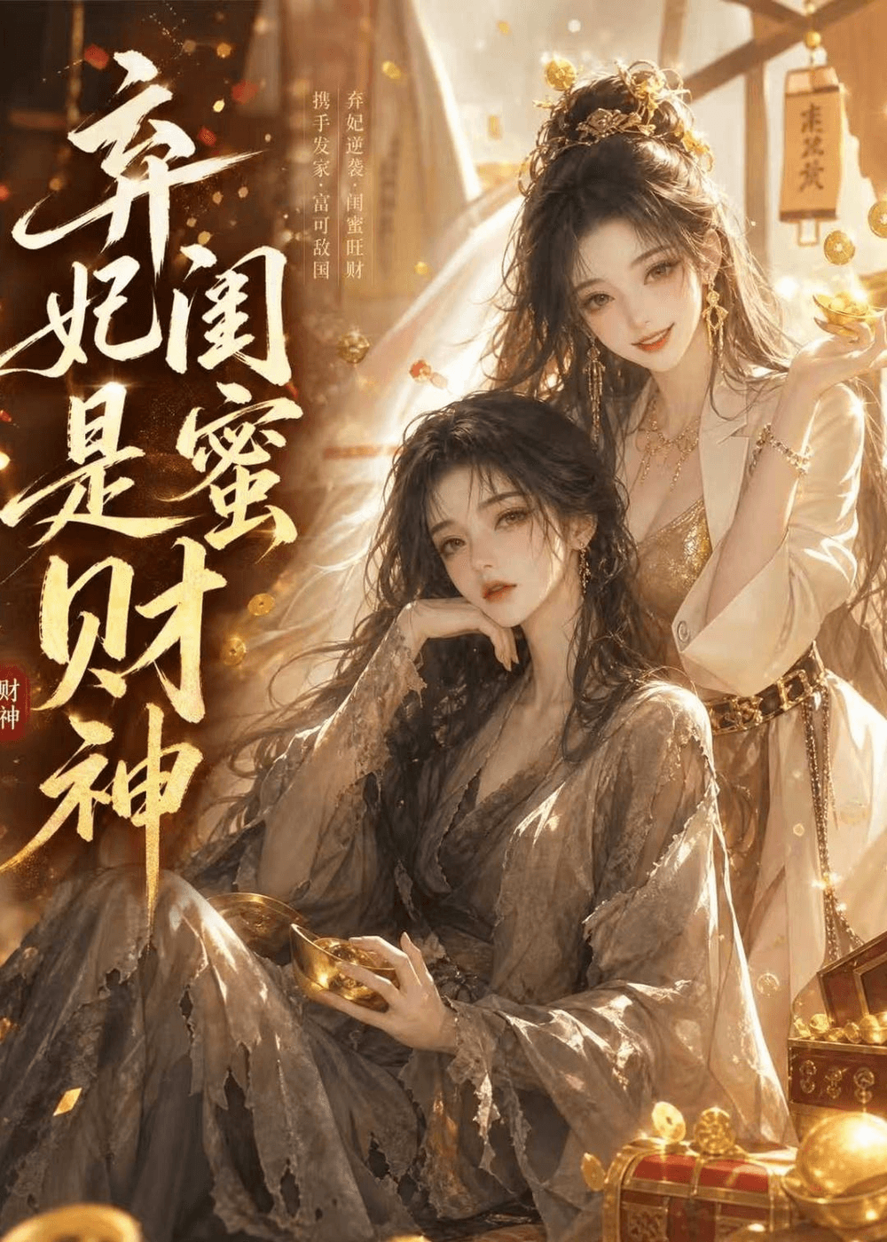 弃妃闺蜜是财神海报