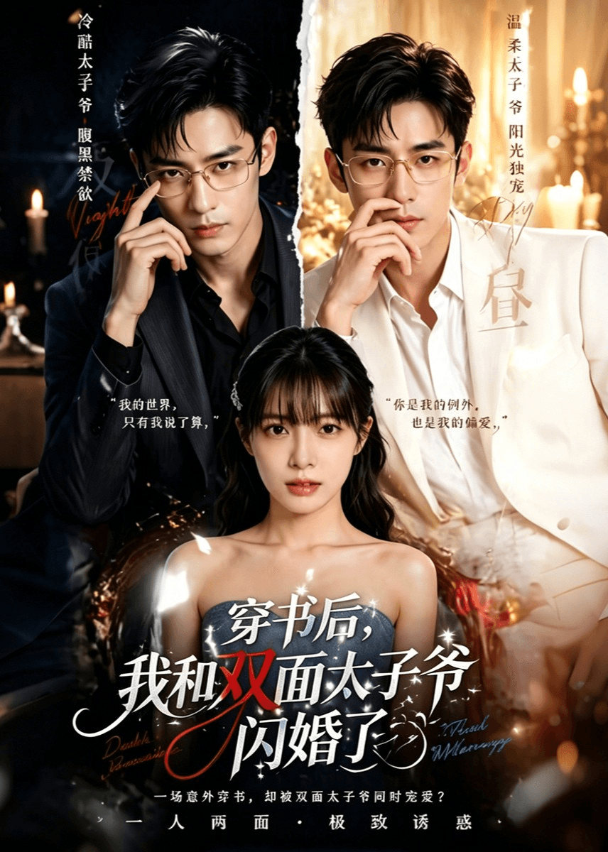 穿书后我和双面太子爷闪婚了海报