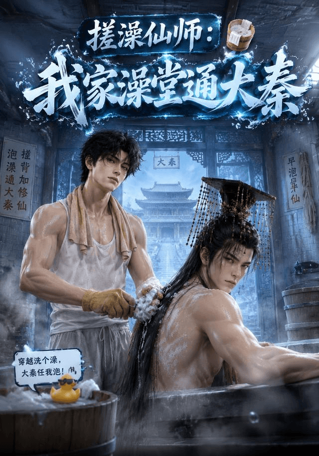 搓澡仙师：我家澡堂通大秦海报