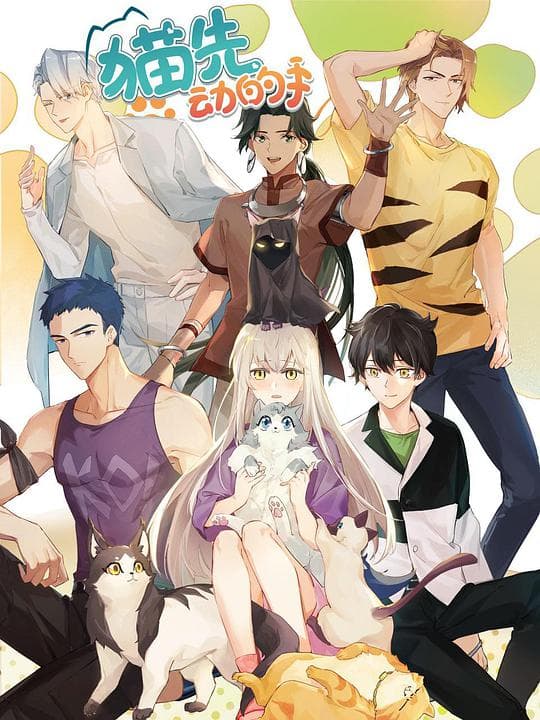 猫先动的手！海报